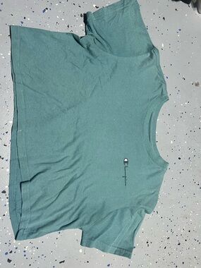 Champion Short Sleeve Tee in Teal Green